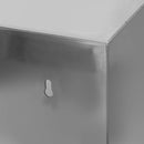 Dulap suspendat din inox deschis 150x40x60 cm