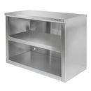 Dulap suspendat inox deschis 100x40x60 cm