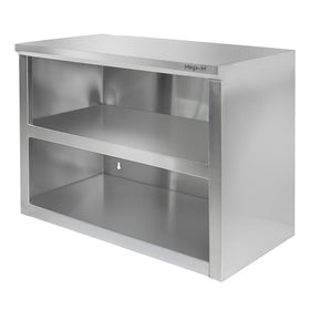 Dulap suspendat inox deschis 100x40x60 cm