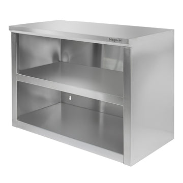 Dulap suspendat inox deschis 100x40x60 cm