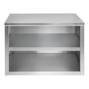 Dulap suspendat inox deschis 100x40x60 cm
