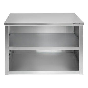 Dulap suspendat inox deschis 100x40x60 cm