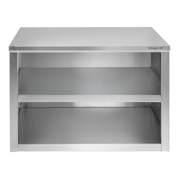 Dulap suspendat inox deschis 100x40x60 cm