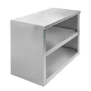 Dulap suspendat inox deschis 100x40x60 cm