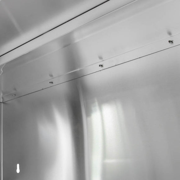 Dulap suspendat inox deschis 100x40x60 cm