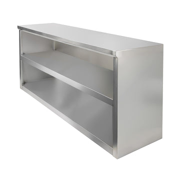 Dulap suspendat inox deschis 120x40x60 cm