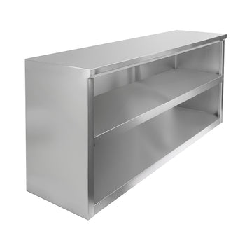 Dulap suspendat inox deschis 120x40x60 cm