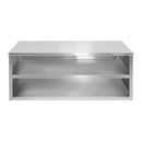 Dulap suspendat inox deschis 120x40x60 cm