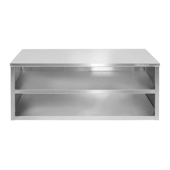 Dulap suspendat inox deschis 120x40x60 cm