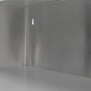 Dulap suspendat inox deschis 120x40x60 cm