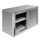 Dulap suspendat cu usi glisante, inox, 100x40x60 cm