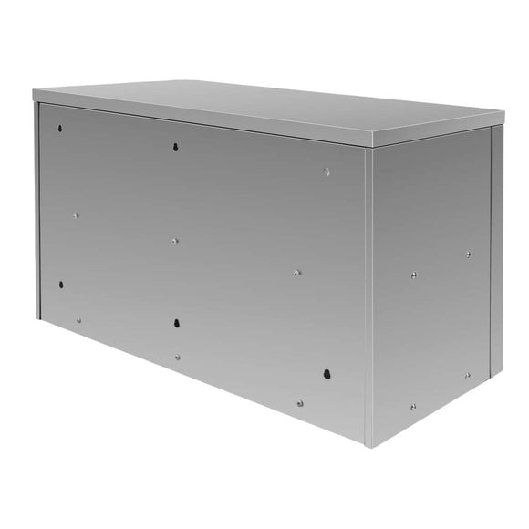 Dulap suspendat cu usi glisante, inox, 100x40x60 cm