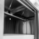 Dulap suspendat cu usi glisante, inox, 100x40x60 cm