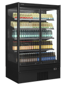 Vitrina frigorifica multideck extra neagra EXTRA1250CD vedere laterala Tefcold – vitrina frigorifica multideck extra pentru supermarket si retail alimentar
