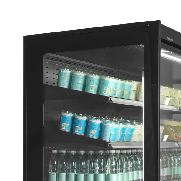Vitrina frigorifica multideck extra neagra EXTRA1250CD detaliu Tefcold – vitrina frigorifica multideck extra pentru supermarket si retail alimentar