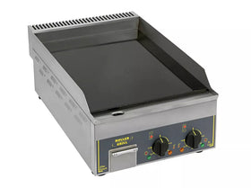 Plita fry top electrica 400x700mm - Putere 3.5kw, Suprafata de gatit 365x545mm, Alimentare 230v