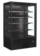 Vitrina frigorifica multideck extra neagra EXTRA1250CD, 770 l, +2/+6C, 2 usi Tefcold – vitrina frigorifica multideck extra pentru supermarket si retail alimentar
