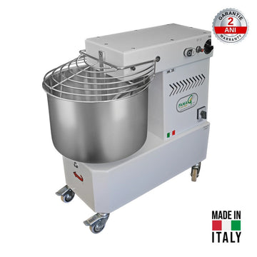 Malaxor spiral FAMAG IM20/230 10V – 20kg aluat, cuva 24L, cuva fixa, Made in Italy