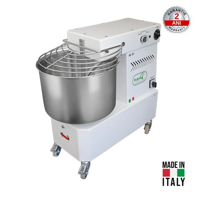 Malaxor spiral FAMAG IM20/230 – 20kg aluat, cuvă 24L, cuvă fixă, Made in Italy