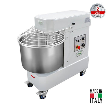Malaxor spiral FAMAG IM40/230 10V HH – 40kg aluat, cuva 46L, cuva fixa, Made in Italy