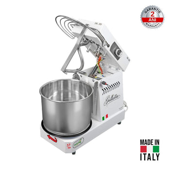 Malaxor spiral FAMAG IM5S – 5kg aluat, cuva 7L, cap rabatabil, Made in Italy