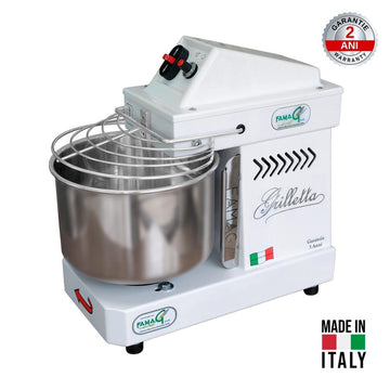Malaxor spiral FAMAG IM5/230 10V HH – 5kg aluat, cuva 7L, cuva fixa, Made in Italy