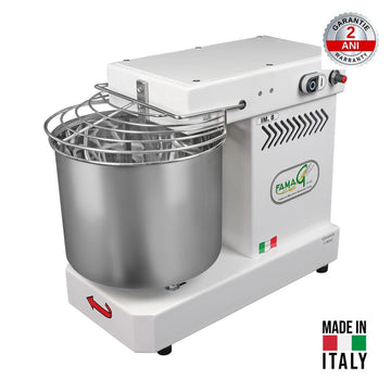Malaxor spiral FAMAG IM8/230 10V – 8kg aluat, cuva 11L, cuva fixa, Made in Italy