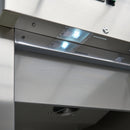 Frigider inox -210 C, 400 Litri, agent frigorific ecologic R290 Cu o capacitate bruta de