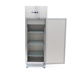 Frigider inox -210 C, 400 Litri, agent frigorific ecologic R290 Cu o capacitate bruta de