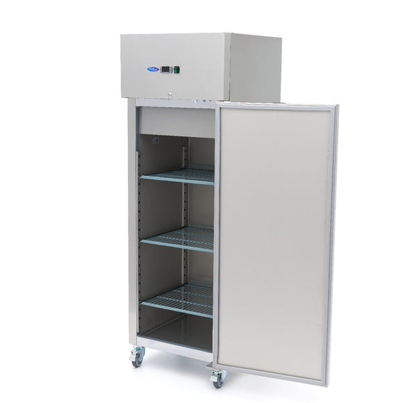 Frigider inox -210 C, 400 Litri, agent frigorific ecologic R290 Cu o capacitate bruta de