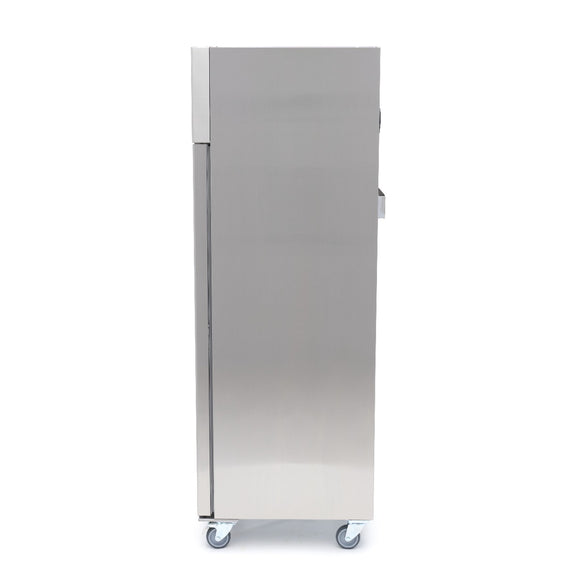 Frigider inox -210 C, 400 Litri, agent frigorific ecologic R290 Cu o capacitate bruta de
