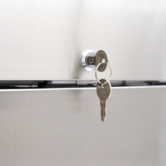 Frigider inox -210 C, 400 Litri, agent frigorific ecologic R290 Cu o capacitate bruta de