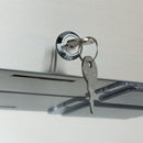 Frigider inox cu 2 usi, 010 C, 1400 Litri, agent frigorific ecologic R290, cu roti