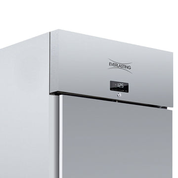 Frigider inox, GN 21, temperatura -2 10C, capacitate 700 Litri, clasa energetica B, Basic 700