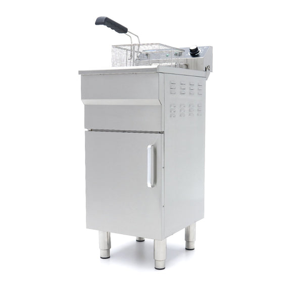Friteuza electrica 16L, 1 cos, 230V, 3 kW