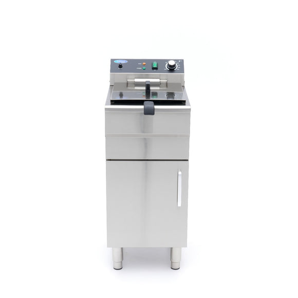 Friteuza electrica 16L, 1 cos, 230V, 3 kW