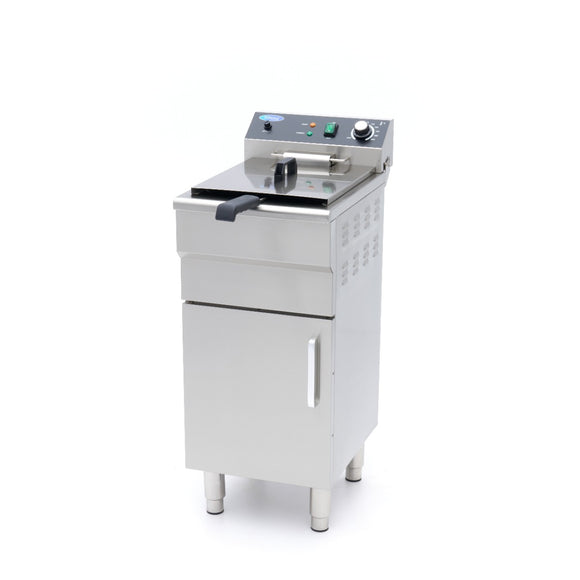 Friteuza electrica 16L, 1 cos, 230V, 3 kW
