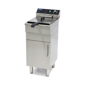 Friteuza electrica 16L, 1 cos, 380V, 5kW