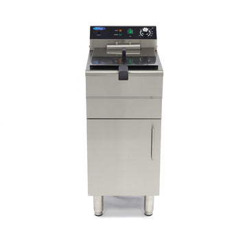 Friteuza electrica 16L, 1 cos, 380V, 5kW