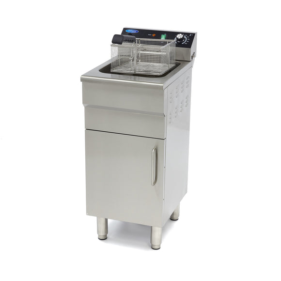 Friteuza electrica 16L, 1 cos, 380V, 5kW