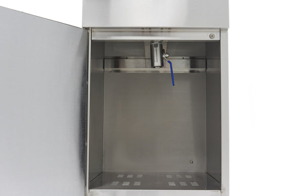 Friteuza electrica 16L, 1 cos, 380V, 5kW