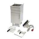 Friteuza electrica 16L, 1 cos, 380V, 5kW