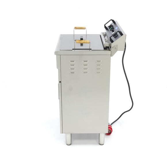 Friteuza electrica 30L, 1 cos, 380V, 4.8kW