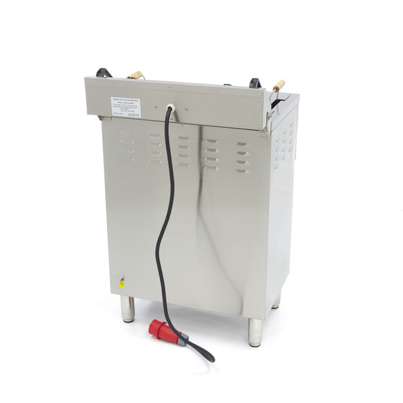 Friteuza electrica 30L, 1 cos, 380V, 4.8kW