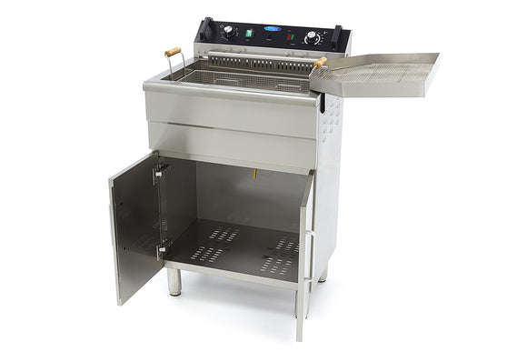 Friteuza electrica 30L, 1 cos, 380V, 4.8kW