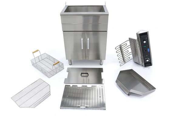 Friteuza electrica 35L, 1 cos, 380V, 6kW