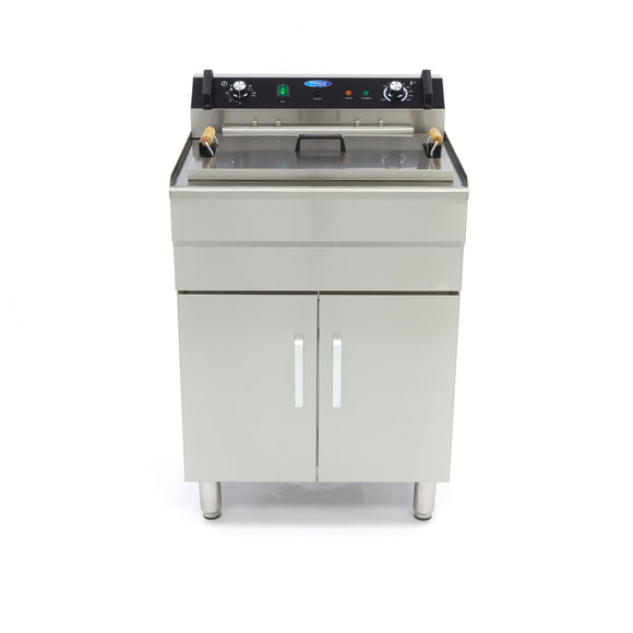 Friteuza electrica 35L, 1 cos, 380V, 6kW