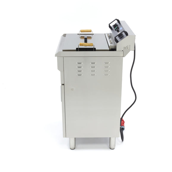 Friteuza electrica 35L, 1 cos, 380V, 6kW