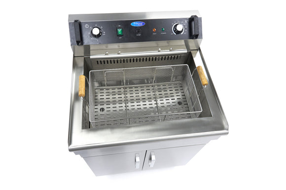 Friteuza electrica 35L, 1 cos, 380V, 6kW