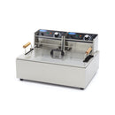 Friteuza electrica de banc 15L, 1 cos, 230V, 5kW